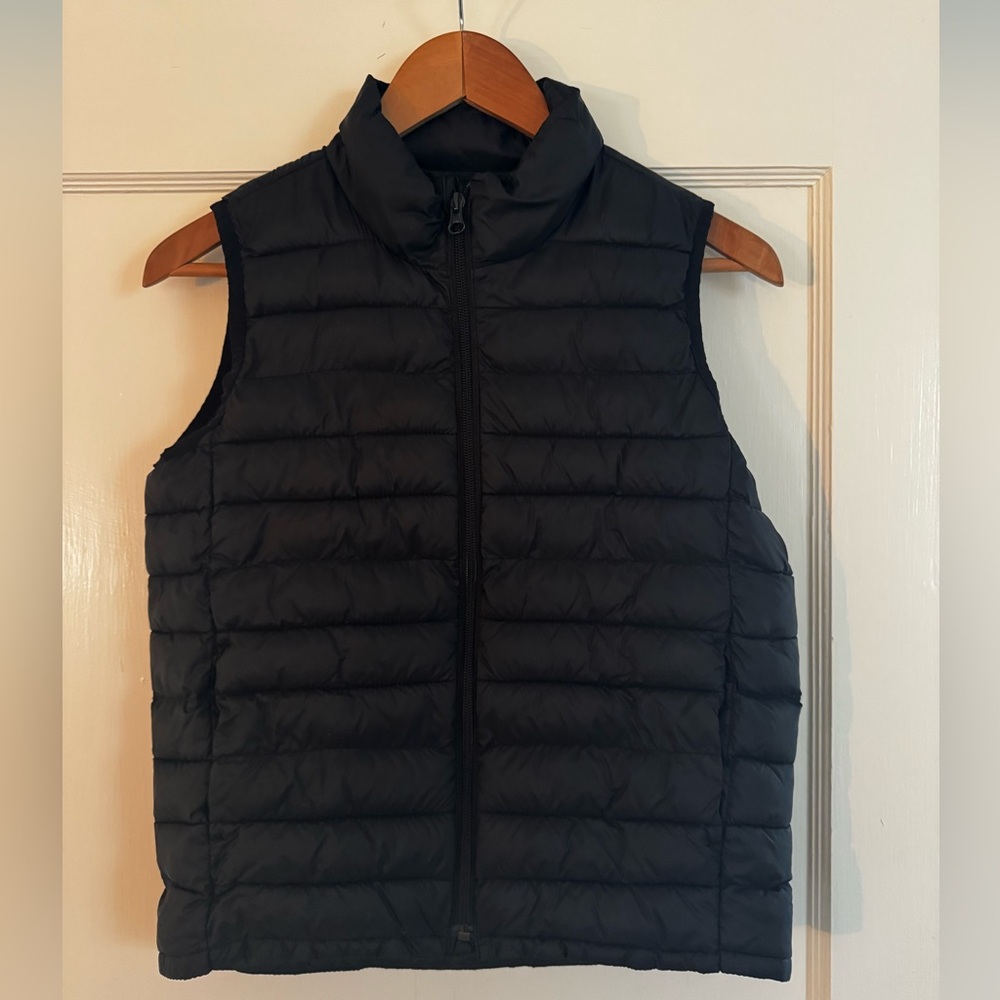 GAP Kids Black Quilted Vest